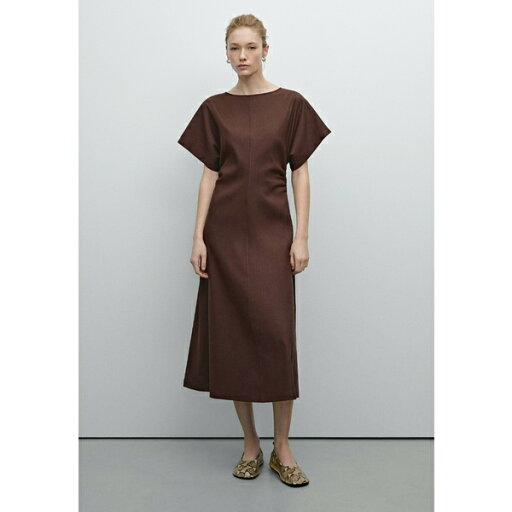 マッシモ ドゥッティ レディース ワンピース トップス Day dress - mottled dark brown マッシモ ドゥッティ レディース ワンピース トップス Day dress - mottled dark brown