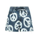 【送料無料】 サンドロ レディース デニムパンツ ボトムス Denim shorts Blue