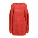 【送料無料】 ツインセット レディース ニット&セーター アウター Sweaters Orange