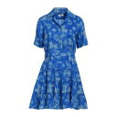 【送料無料】 サンドロ レディース ワンピース トップス Mini dresses Azure(4)
