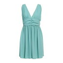 【送料無料】 プリーズ レディース ワンピース トップス Mini dresses Green