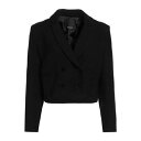 【送料無料】 ピンコ レディース ジャケット&ブルゾン アウター Blazers Black(4)