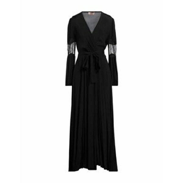 【送料無料】 ツインセット レディース ワンピース トップス Maxi dresses Black