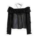 【送料無料】 エンメ バイ マレラ レディース Tシャツ トップス Tops Black(4)