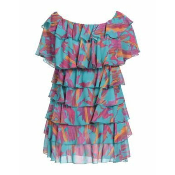 【送料無料】 バビロン レディース ワンピース トップス Mini dresses Azure