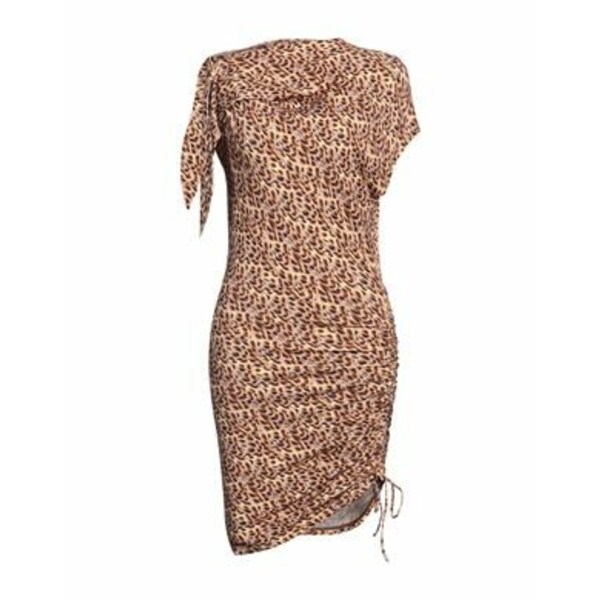 【送料無料】 イザベル マラン レディース ワンピース トップス Mini dresses Brown