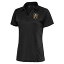 ƥ ǥ ݥ ȥåץ Vegas Golden Knights Antigua Women's Team Logo Tribute Polo Charcoal