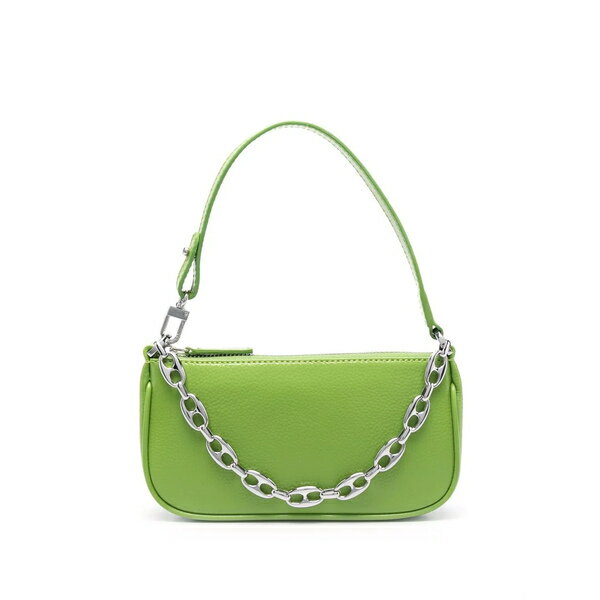 バイファー レディース ショルダーバッグ バッグ Rachel レザー ショルダーバッグ ミニ Green Silver Pistachio