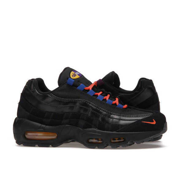 Nike ナイキ メンズ スニーカー 【Nike Air Max 95 LA vs. NYC】 サイズ US_6(24.0cm) Black/Rush Blue-Brilliant Orange-Amarillo