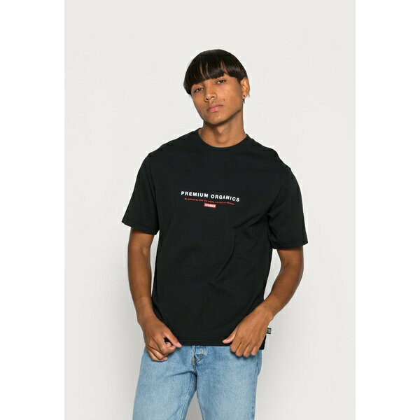アフェンズ メンズ Tシャツ トップス RAZOR - Print T-shirt - black