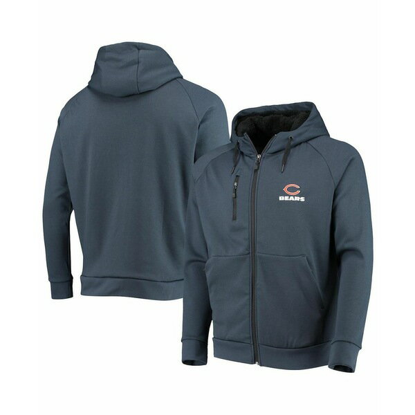 ダンブルック メンズ パーカー・スウェットシャツ アウター Men's Navy Chicago Bears Shag Tri-Blend ..