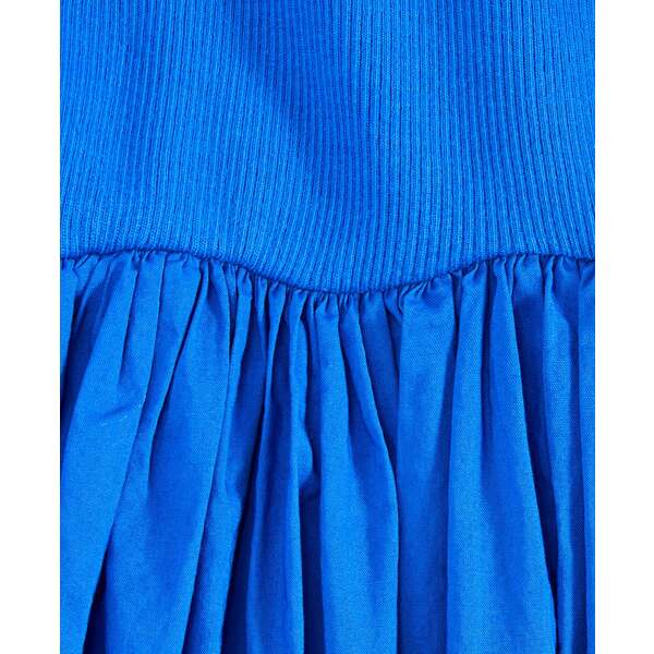 オン サーティフォース レディース ワンピース トップス Women's Mixed-Media Short-Sleeve Midi Dress, Exclusively at Macy's Seaport