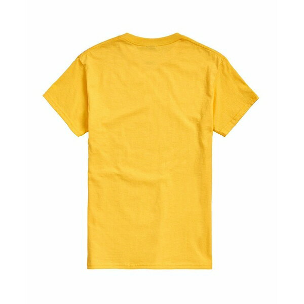 エアウェーブス メンズ シャツ トップス Men's Peanuts Snoopy Woodstock T-shirt Yellow
