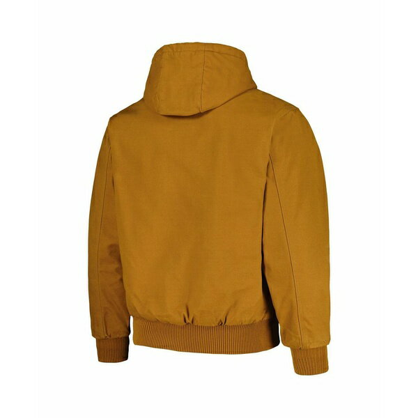 ダンブルック メンズ ジャケット＆ブルゾン アウター Men's Brown Chicago Cubs Dakota Work Full-Zip Hoodie Jacket Brown