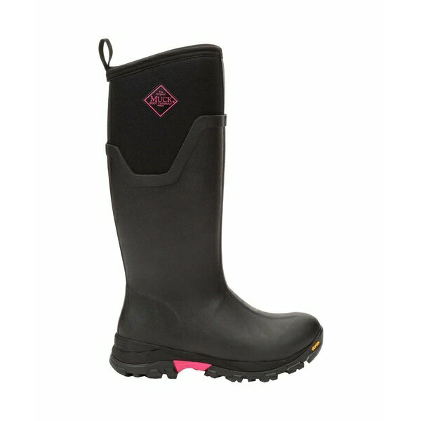 マック レディース ブーツ シューズ Women's Arctic Ice Tall Boot + Vibram Arctic Grip A.T. Black