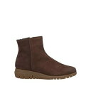 【送料無料】 ザフレックス レディース ブーツ シューズ Ankle boots Brown
