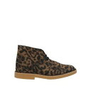 【送料無料】 クラークス レディース ブーツ シューズ Ankle boots Beige