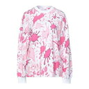 【送料無料】 モスキーノ レディース パーカー・スウェットシャツ アウター Sweatshirts Pink