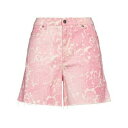 【送料無料】 アイ ラブ エムピー レディース デニムパンツ ボトムス Denim shorts Pink