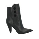 【送料無料】 アニエバイ レディース ブーツ シューズ Ankle boots Black