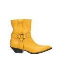 【送料無料】 マニラグレース レディース ブーツ シューズ Ankle boots Yellow