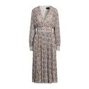 【送料無料】 ロシャス レディース ワンピース トップス Midi dresses Red
