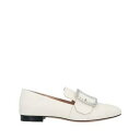 【送料無料】 バリー レディース スリッポン・ローファー シューズ Loafers White
