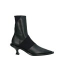 【送料無料】 ジル・サンダー レディース ブーツ シューズ Ankle boots Black