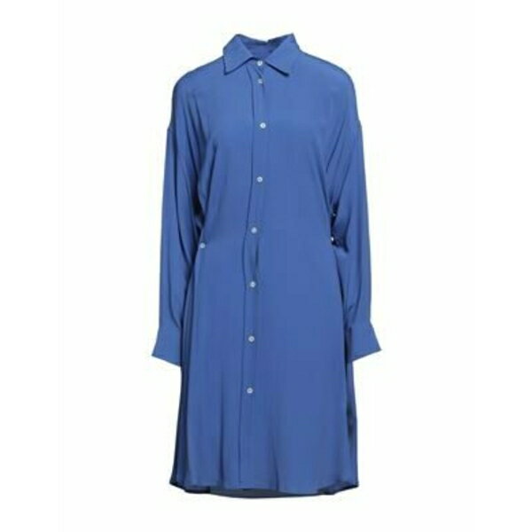【送料無料】 グリフォーニ レディース ワンピース トップス Mini dresses Blue
