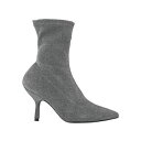 【送料無料】 エヌキューブ レディース ブーツ シューズ Ankle boots Silver