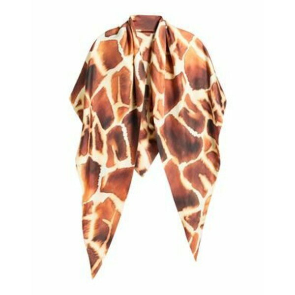 【送料無料】 コー ゴー レディース マフラー・ストール・スカーフ アクセサリー Scarves Brown