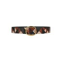 【送料無料】 マージュ レディース ベルト アクセサリー Belts Brown