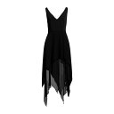 yz }[NGX fB[X s[X gbvX Maxi dresses Black