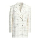 【送料無料】 アレッサンドラ・リッチ レディース ジャケット&ブルゾン アウター Blazers White