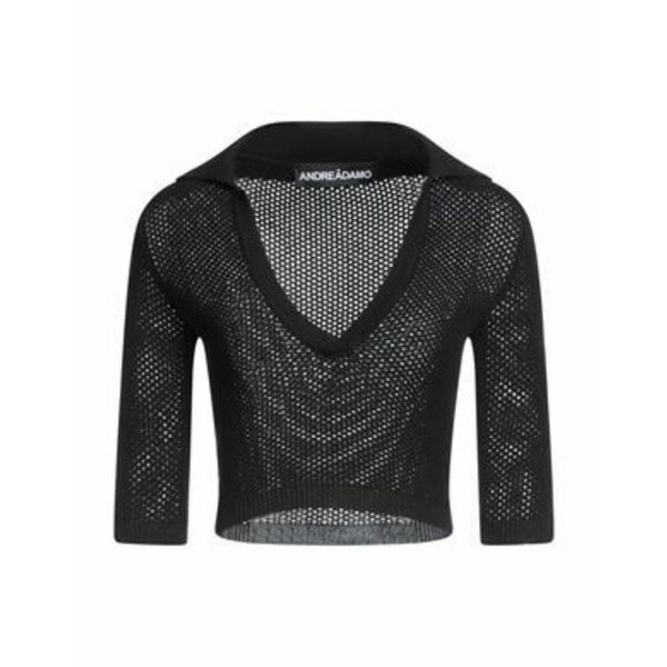 【送料無料】 アンドレダモ レディース ニット&セーター アウター Sweaters Black
