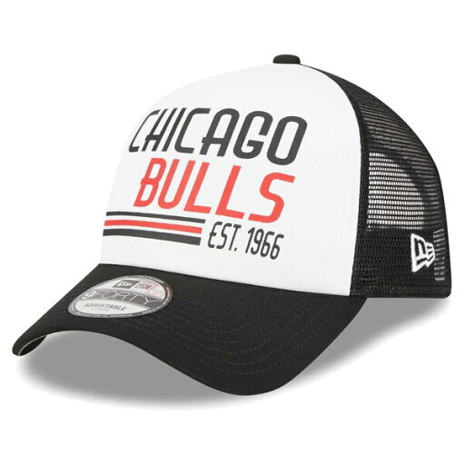 ニューエラ メンズ 帽子 アクセサリー Chicago Bulls New Era Lift Pass Foam Front Trucker 9FORTY Adjustable Hat White ニューエラ メンズ 帽子 アクセサリー Chicago Bulls New Era Lift Pass Foam Front Trucker 9FORTY Adjustable Hat White