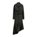 【送料無料】 モスキーノ レディース ワンピース トップス Midi dresses Green