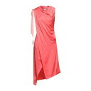 【送料無料】 モンス レディース ワンピース トップス Midi dresses Orange(4)