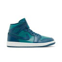 Air Jordan ジョーダン レディース スニーカー 【Wmns Air Jordan 1 Mid 'Teal French Blue'】 サイズ US_8(25.0cm) Teal(4)
