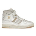 adidas アディダス メンズ スニーカー 【adidas Forum 84 Hi Cloud White Magic Beige】 サイズ US_9(27.0cm) Cloud White/Magic Beige/Aluminum(4)
