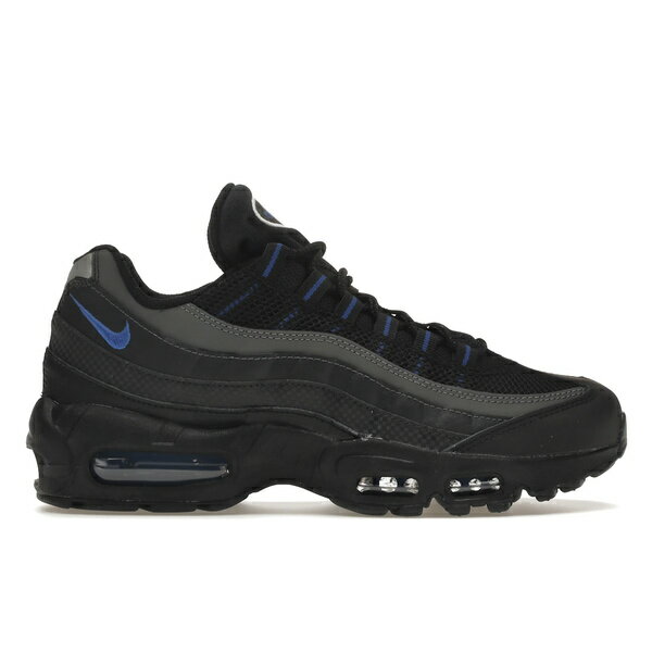Nike ナイキ メンズ スニーカー 【Nike Air Max 95 Black Royal】 サイズ US_7.5(25.5cm) Black/Royal Blue-Grey-White
