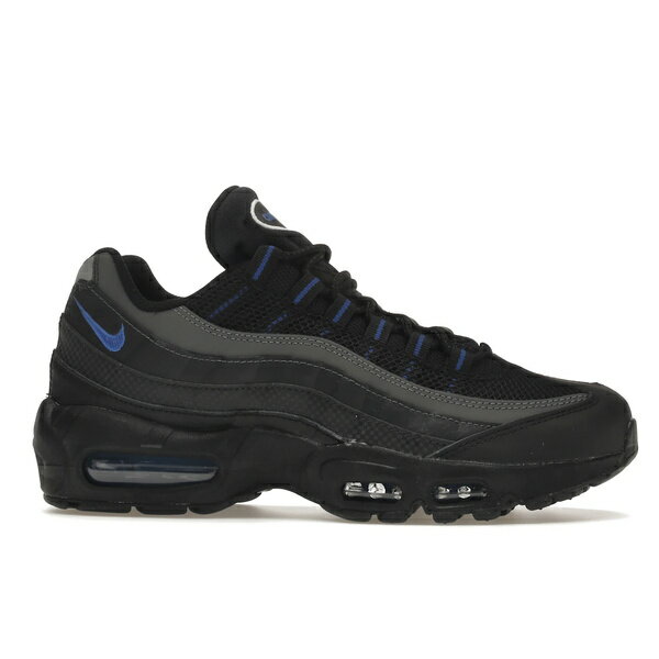 Nike ナイキ メンズ スニーカー 【Nike Air Max 95 Black Royal】 サイズ US_7.5(25.5cm) Black/Royal Blue-Grey-White