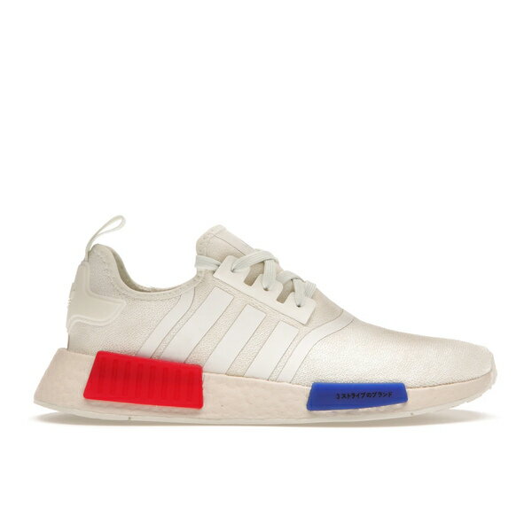 adidas アディダス メンズ スニーカー 【adidas NMD R1 White Tint】 サイズ US_9(27.0cm) White Tint/Glory Red/Semi Lucid Blue