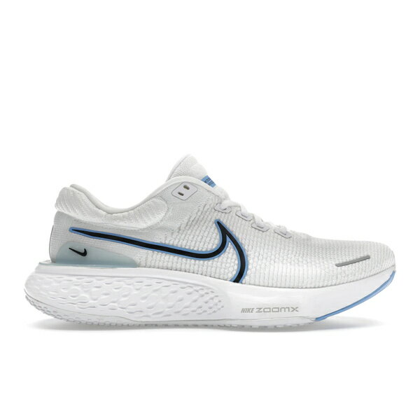 Nike ナイキ メンズ スニーカー 【Nike ZoomX Invincible Run Flyknit 2 White University Blue】 サイズ US_10.5(28.5cm) White/Black/University Blue