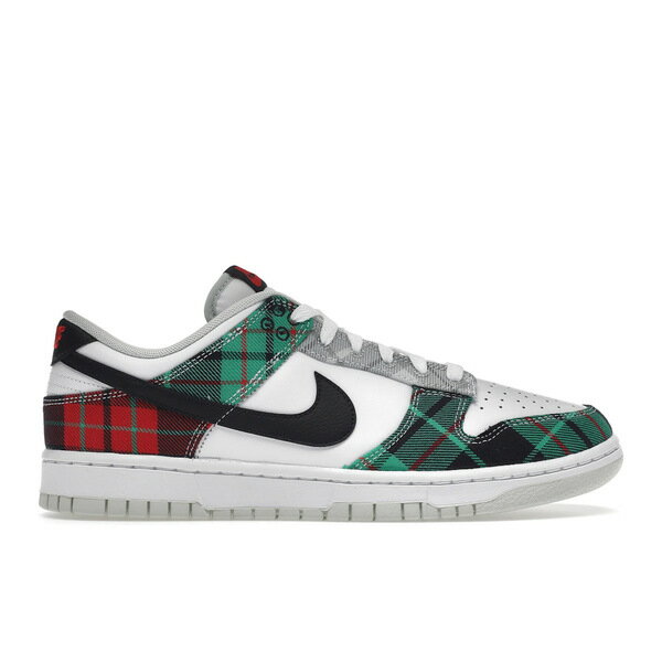 Nike ナイキ メンズ スニーカー 【Nike Dunk Low Tartan Plaid】 サイズ US_7(25.0cm) White/Black-Whi..