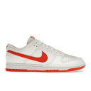 Nike ナイキ メンズ スニーカー 【Nike Dunk Low Retro White Picante Red】 サイズ US_6.5(24.5cm) White/Picante Red(4)