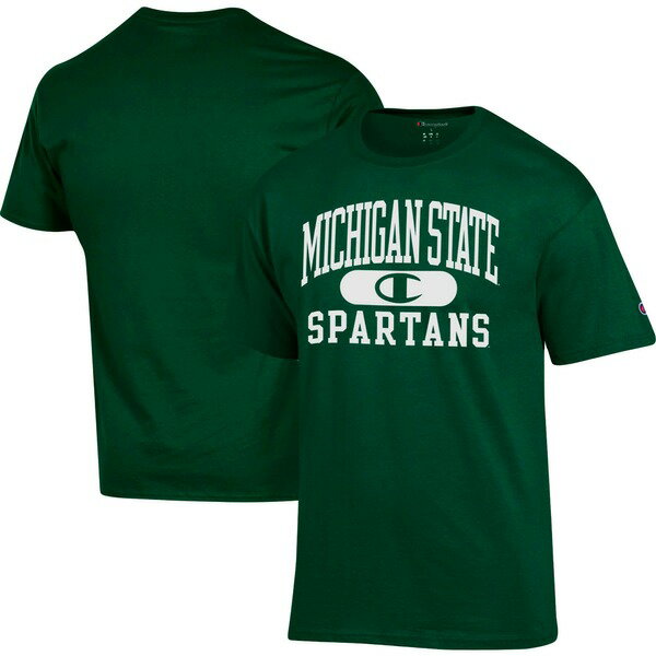 ԥ  T ȥåץ Michigan State Spartans Champion Arch Pill TShirt Green