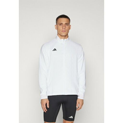 アディダス メンズ バスケットボール スポーツ ADIZERO - Running jacket - white アディダス メンズ バスケットボール スポーツ ADIZERO - Running jacket - white