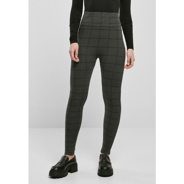 アーバン クラシックス レディース カジュアルパンツ ボトムス SEAMLESS HERITAGE - Leggings - Trousers - aspaltsquardcheck