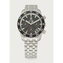 トミー ヒルフィガー メンズ 腕時計 アクセサリー Chronograph watch - black/silver-coloured(2)